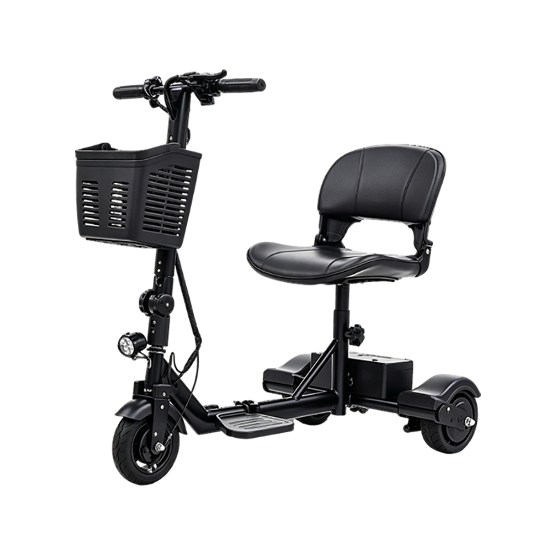 RS-EL18004 Three-Wheeled Folding Lithium-Ion Battery Scooter
