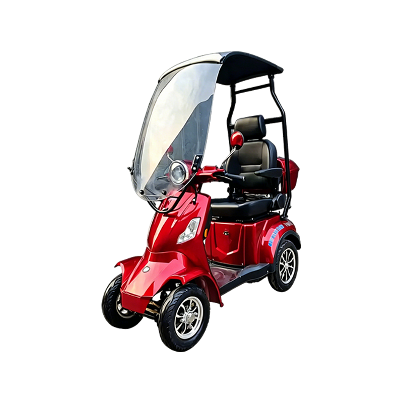RS-EL9020 Rain-Covered Four-Wheeled Electric Mobility Scooter