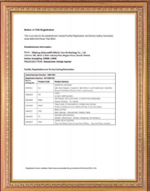 Certification